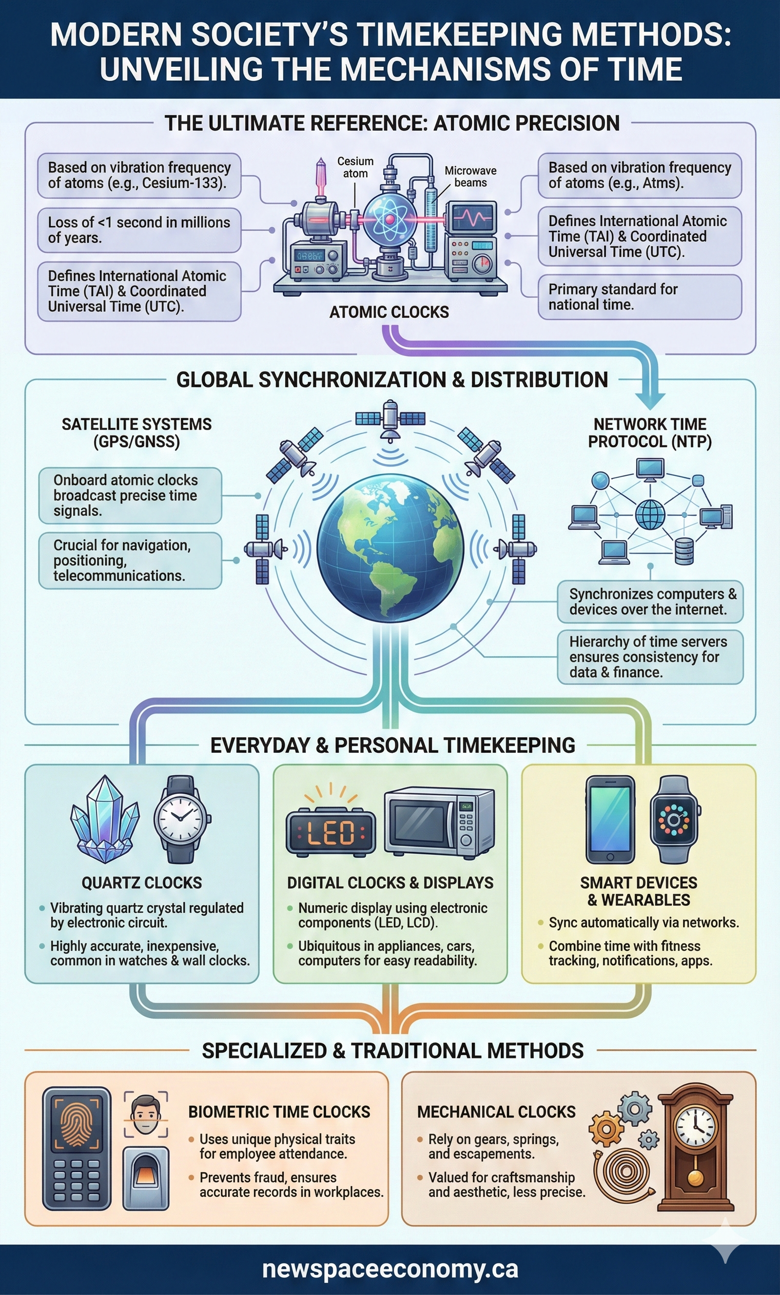 MODERN SOCIETY’S TIMEKEEPING METHODS: UNVEILING THE MECHANISMS OF TIME